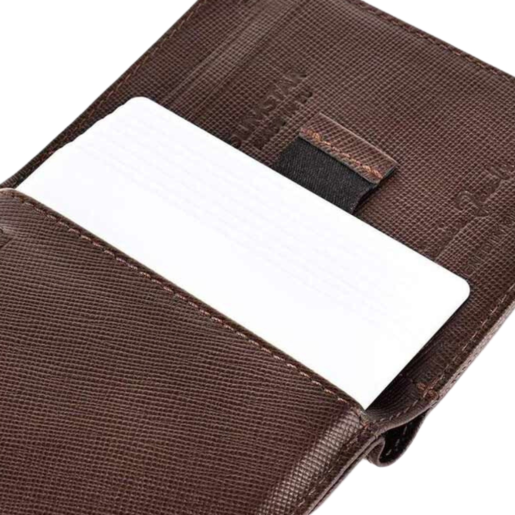 Slimstar Saffiano Braun