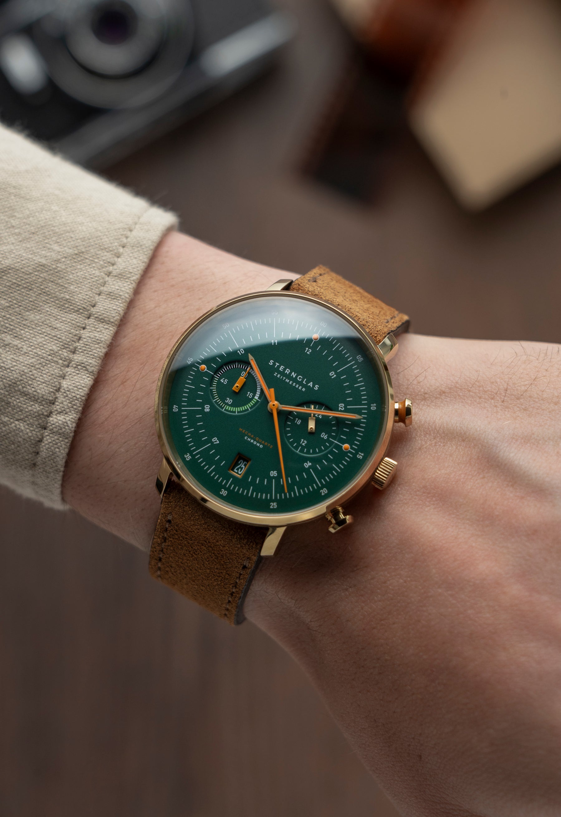 Wildleder braun