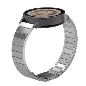 TIMESTUFF 20mm Edelstahl Gliederarmband – Stilvolles Upgrade für Uhren & Smartwatches