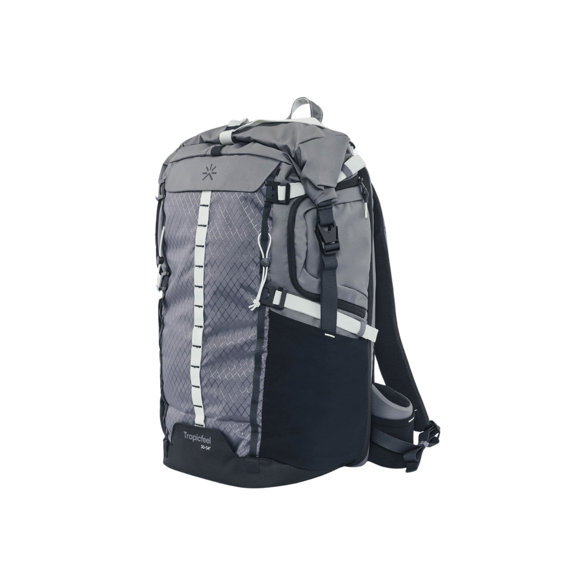 Black and grey backpack deals