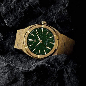 Frosted Star Dust Gold Green 42mm, Besonderheit