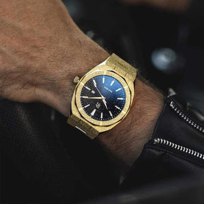 Frosted Star Dust Gold Automatik 45mm