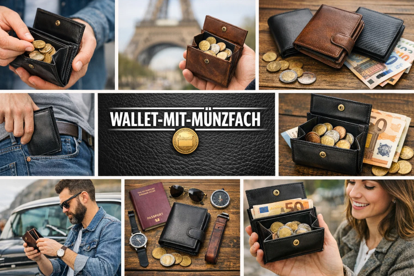 Wallet mit Münzfach: So finden Sie die perfekte Geldbörse für jeden Tag Wallet mit Münzfach