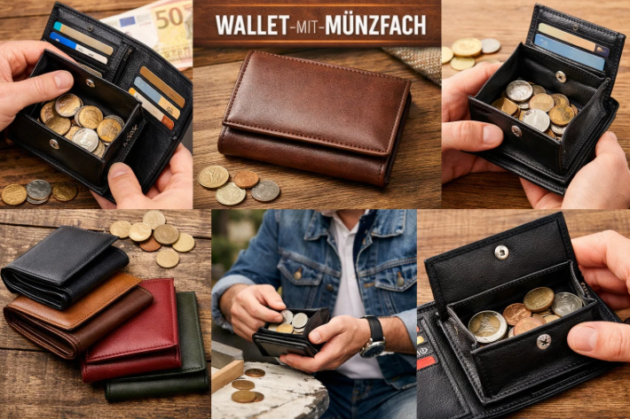Wallet mit Münzfach: So finden Sie die perfekte Geldbörse für jeden Tag