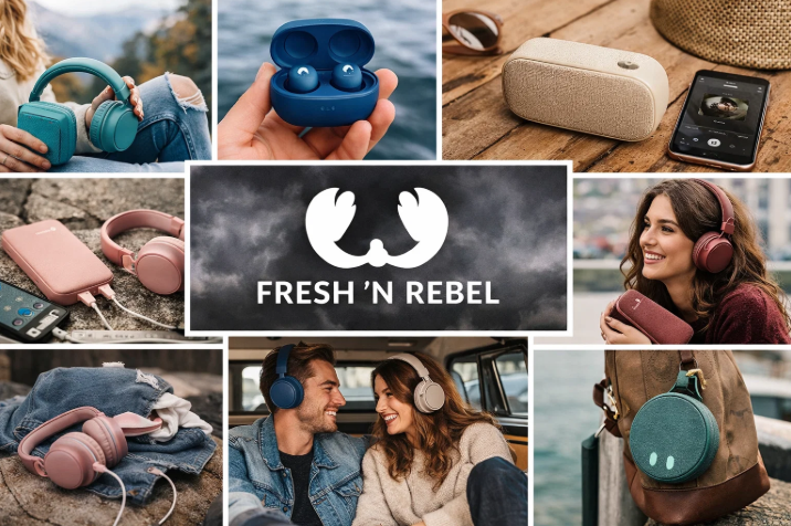 Fresh ’n Rebel: Niederländische Marke für bunte Kopfhörer, Speaker und Powerbanks – mit Fokus auf Stil und Einfachheit Fresh ’n Rebel