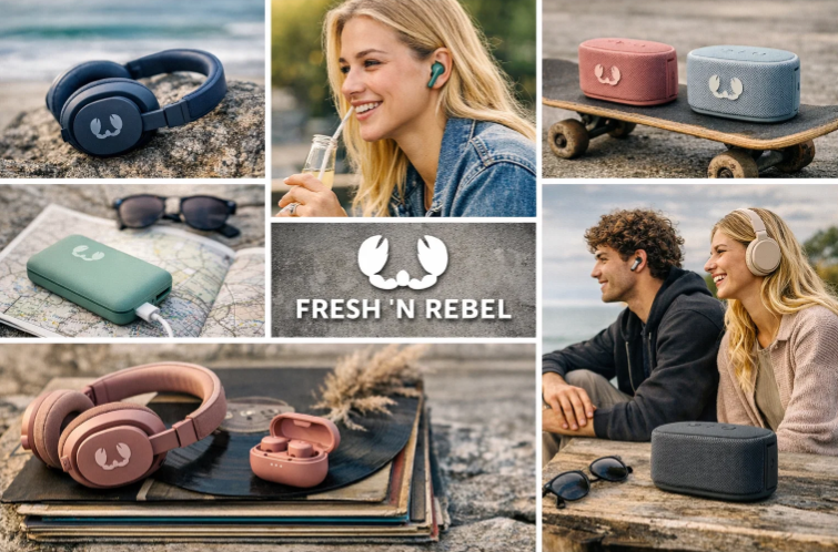 Fresh ’n Rebel: Niederländische Marke für bunte Kopfhörer, Speaker und Powerbanks – mit Fokus auf Stil und Einfachheit