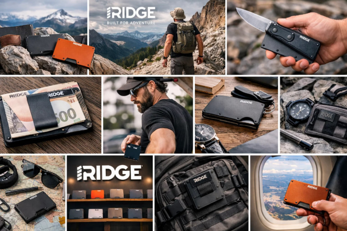 Ridge – Marke für minimalistische Wallets & funktionale EDC-Accessoires Ridge