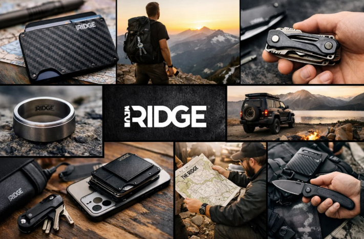 Ridge – Marke für minimalistische Wallets & funktionale EDC-Accessoires