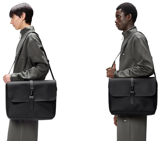 RAINS Messenger Bag Reflective: Urbaner Messenger, der bei Regen und im Dunkeln “mitarbeitet”