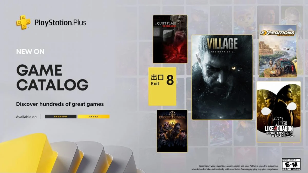 PS Plus Extra/Premium im Januar 2026: Resident Evil Village & Like a Dragon Infinite Wealth jetzt verfügbar – komplette Spieleliste