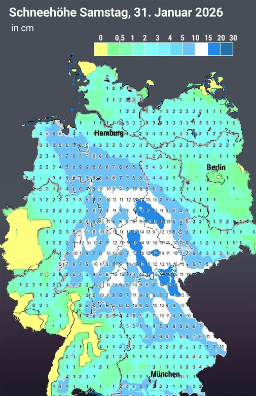 DWD-Warnung vor Glatteis und Eisregen: Wo es in Deutschland diese Woche besonders gefährlich wird
