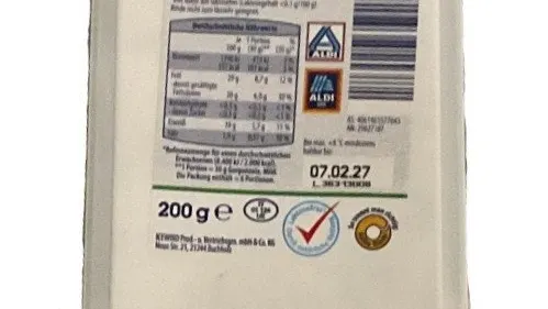 Aldi Nord: Gorgonzola-Rückruf wegen falschem MHD – auf Packungen steht 07.02.2027 statt 07.02.2026