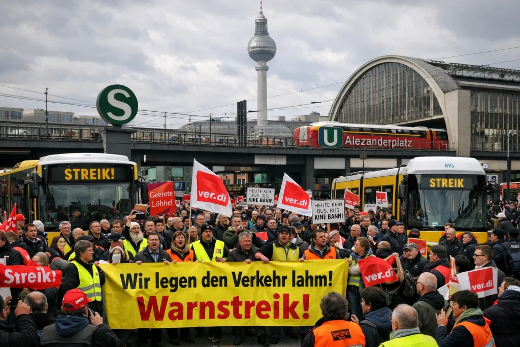 Berlin am 15. Januar 2026: Fahren S-Bahn, U-Bahn und RE/RB – wo drohen Störungen und Straßensperrungen?
