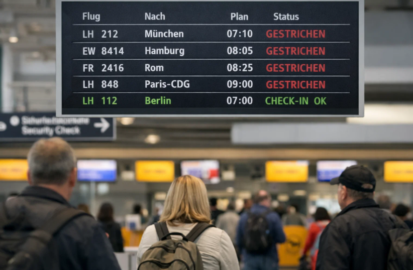 Lufthansa-Streik am 12.02.2026: Welche Flüge ab Deutschland betroffen sind – und was am BER jetzt wichtig ist