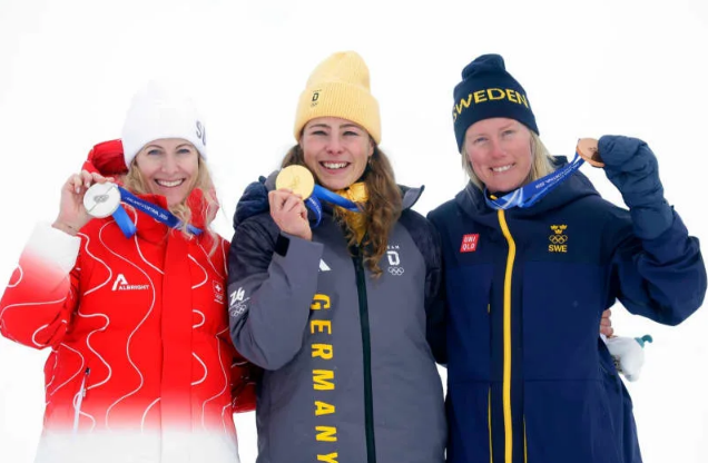 Wie Daniela Maier im Skicross Olympia-Gold holte – das Finale von Livigno in 90 Sekunden erklärt