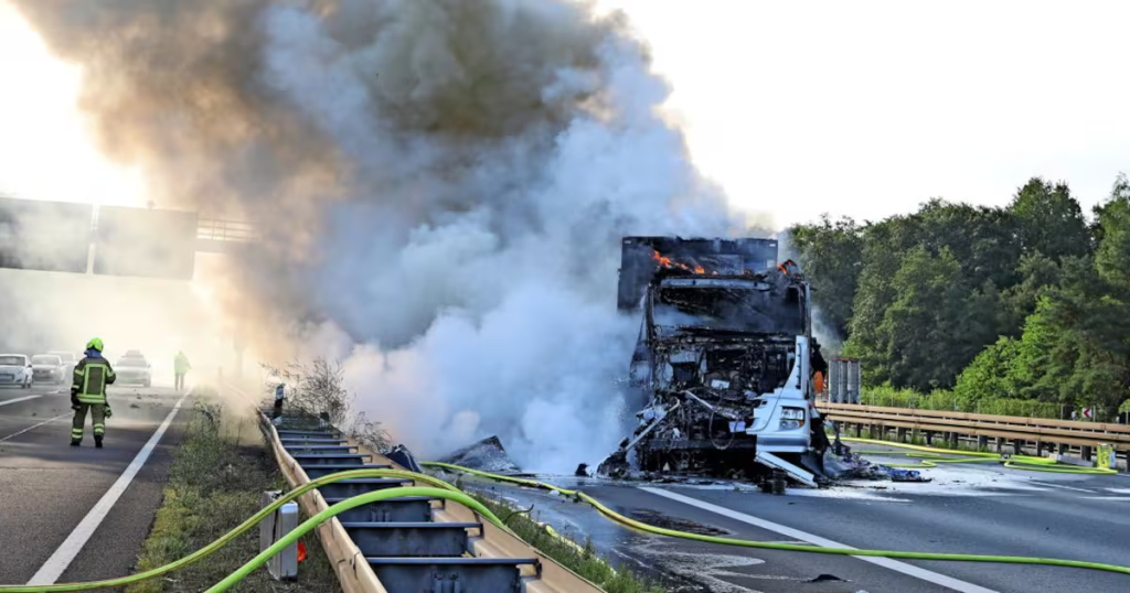 A2 bei Gladbeck nach Lkw-Unfall voll gesperrt: Wie lange dauert die Sperrung?