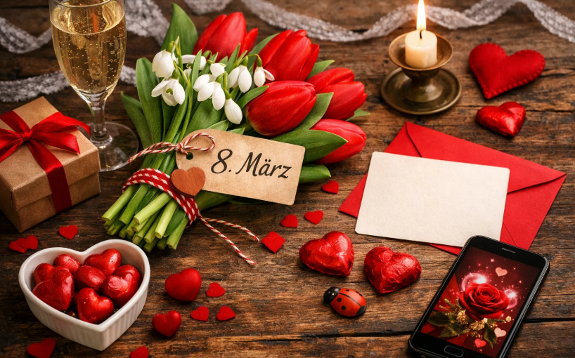 Glückwünsche zum 8. März für die Freundin: SMS, kurze Wünsche, Karten, Bilder und GIFs Glückwünsche zum 8. März für die Freundin: SMS, kurze Wünsche, Karten, Bilder und GIFs