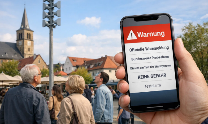 Probealarm in Bayern: Warum viele Menschen die Warnung per Cell Broadcast verspätet oder gar nicht bekamen Probealarm in Bayern: Warum viele Menschen die Warnung per Cell Broadcast verspätet oder gar nicht bekamen