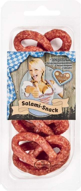 Salami Mini Brez’n Rückruf in Deutschland: Welche Chargen bei Aldi, Edeka, Rewe und Netto betroffen sind