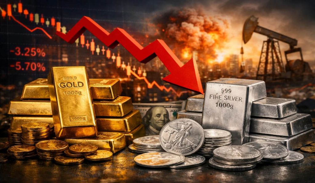 Warum fällt der Goldpreis trotz Krise – und wie stark steht Silber unter Druck? Warum fällt der Goldpreis trotz Krise – und wie stark steht Silber unter Druck?
