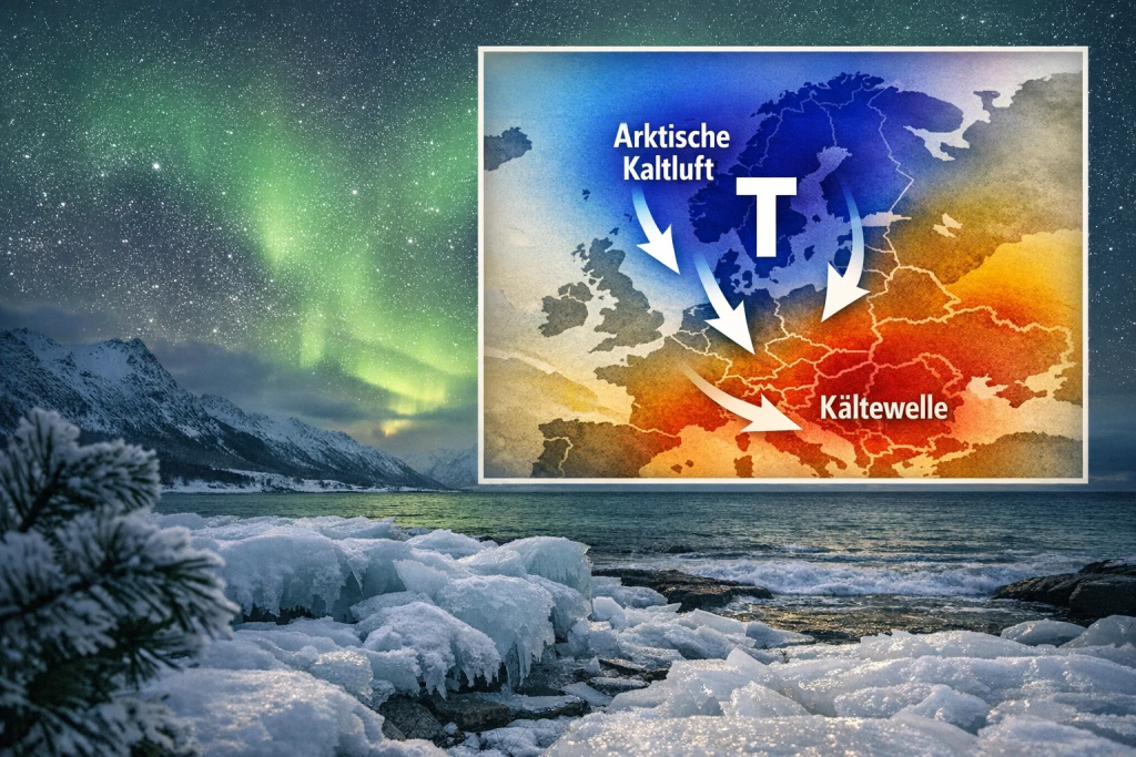 Polarwirbel über Deutschland unter Druck: Drohen jetzt Wetterumschwung, Gewitter und Schnee Ende April?