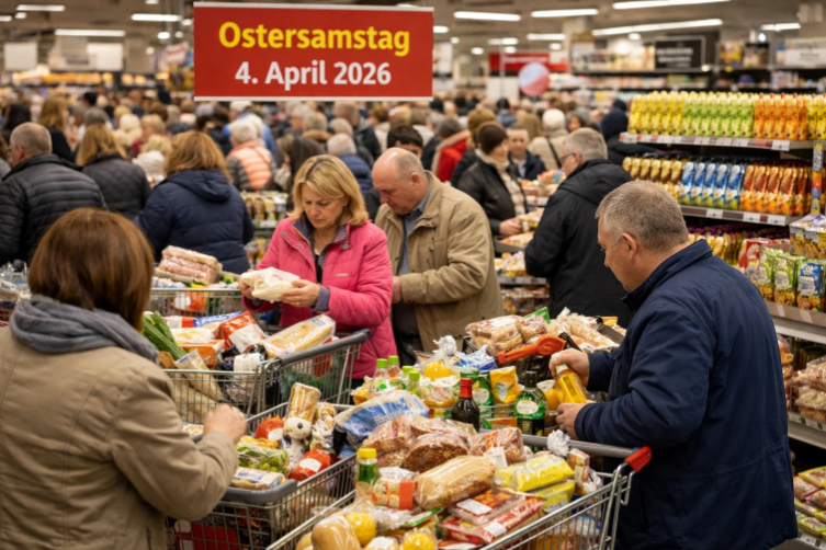Ist der 5. April 2026 in Deutschland ein Feiertag? Was an Ostern geöffnet ist und wann Sie einkaufen sollten