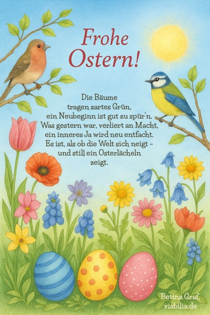 Glückwünsche zu Ostern 2026: SMS, kurze Wünsche, Karten, Bilder und GIFs