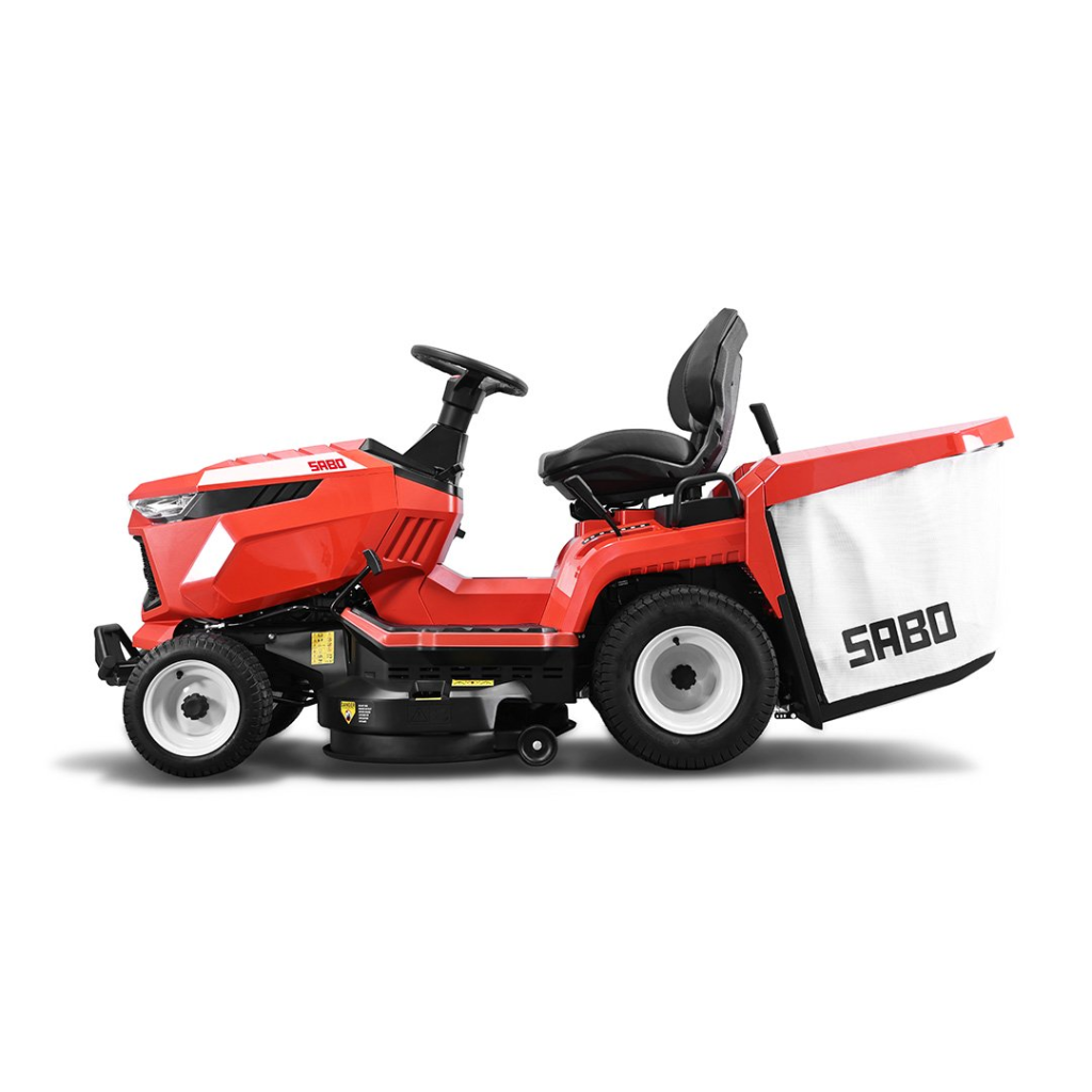 SABO 102-H Rasentraktor: Preis, technische Daten, Hubraum, Leistung und Schnittbreite