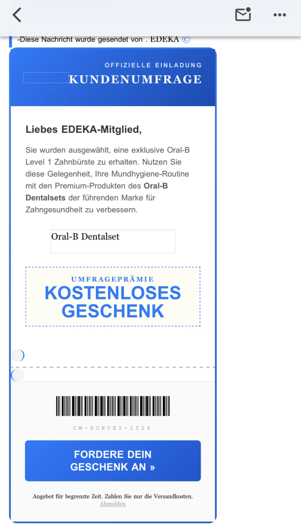 Edeka-Gutschein oder Phishing-Falle? So erkennen Sie die Fake-Mail und schützen Ihre Daten