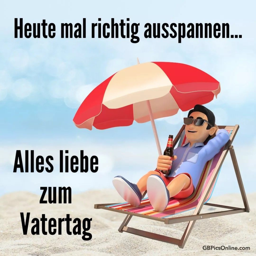 Vatertag 2026 in Deutschland: Schöne SMS, kurze Wünsche, Karten, Bilder und GIFs zum Verschicken