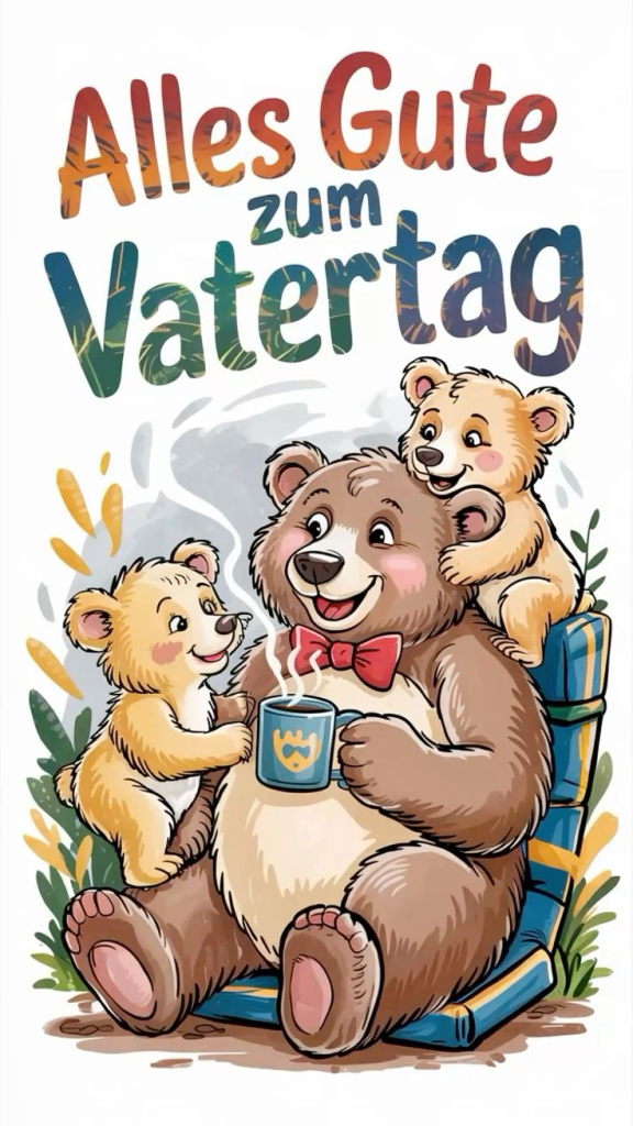 Vatertag 2026 in Deutschland: Schöne SMS, kurze Wünsche, Karten, Bilder und GIFs zum Verschicken