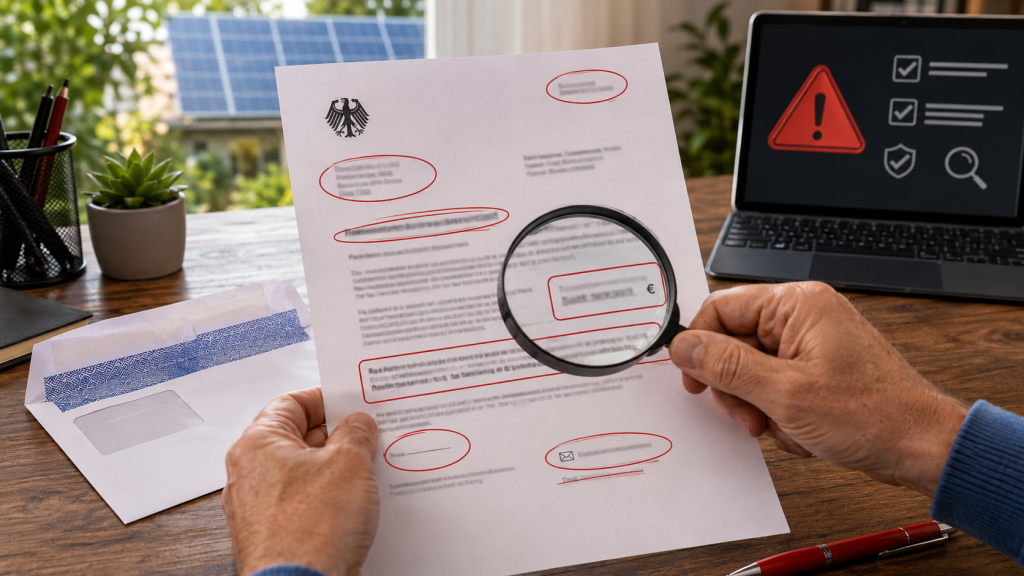 Bundesnetzagentur warnt vor Betrug: Wie PV-Betreiber gefälschte Briefe erkennen