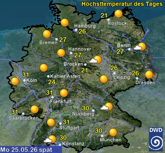 Pfingstmontag wird heiß: Wo Sommerwetter Deutschland erreicht und wann Unwetter drohen