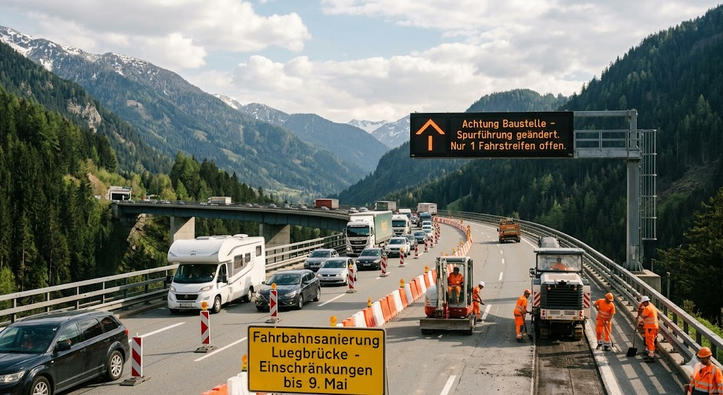 Brennerautobahn am 30. Mai gesperrt: Was gesperrt wird und welche Alternativen nach Italien bleiben