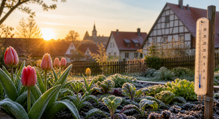 Frost im Mai trotz Sommerwärme: Wo die Eisheiligen 2026 das Wetter in Deutschland wieder abkühlen Frost im Mai trotz Sommerwärme: Wo die Eisheiligen 2026 das Wetter in Deutschland wieder abkühlen