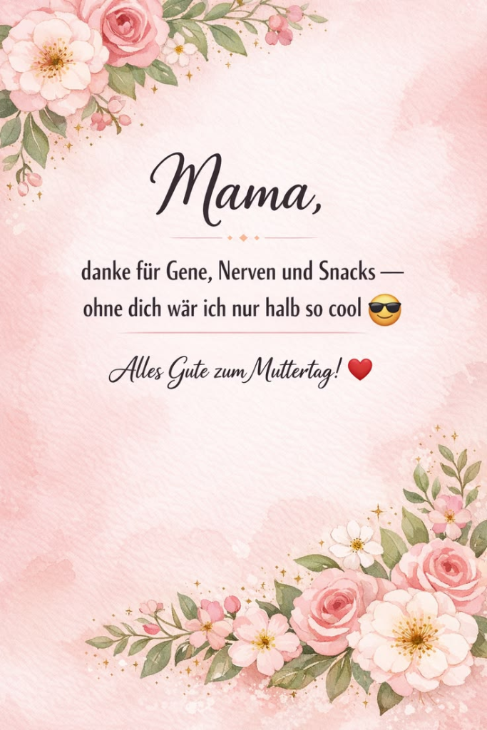 Muttertag 2026 in Deutschland: schöne SMS, kurze Wünsche, Grußkarten, Bilder und GIFs für Mama