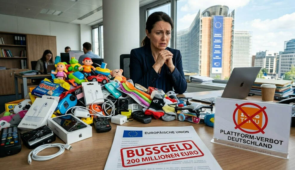Temu-Strafe der EU: Warum der Onlinehändler jetzt 200 Millionen Euro zahlen soll Temu-Strafe der EU: Warum der Onlinehändler jetzt 200 Millionen Euro zahlen soll