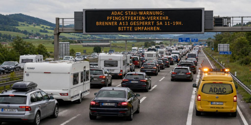 ADAC-Stauprognose 29. bis 31. Mai: Brenner-Sperrung und volle Autobahnen am Wochenende ADAC-Stauprognose 29. bis 31. Mai: Brenner-Sperrung und volle Autobahnen am Wochenende