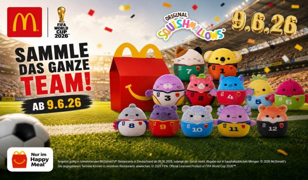 Happy Meal Spielzeug Juni 2026: Welche Squishmallows geplant sind und ob sie nach Deutschland kommen Happy Meal Spielzeug Juni 2026: Welche Squishmallows geplant sind und ob sie nach Deutschland kommen