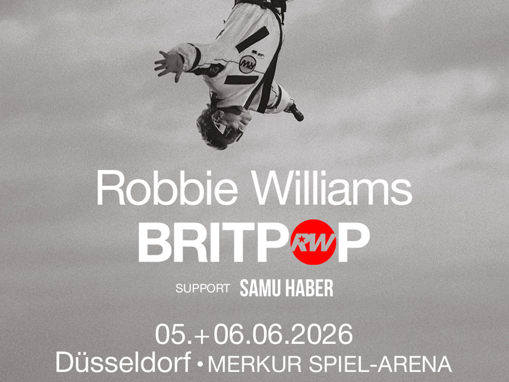Robbie Williams in Düsseldorf 2026: Einlass, Beginn, Support und mögliche Setlist