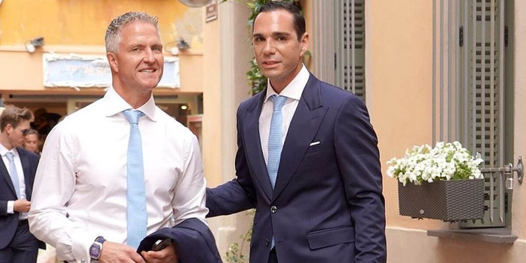 Ralf Schumacher und Étienne sagen Ja: Wann die Hochzeit war, wer dabei war und wo die Sky-Doku läuft Ralf Schumacher und Étienne sagen Ja: Wann die Hochzeit war, wer dabei war und wo die Sky-Doku läuft