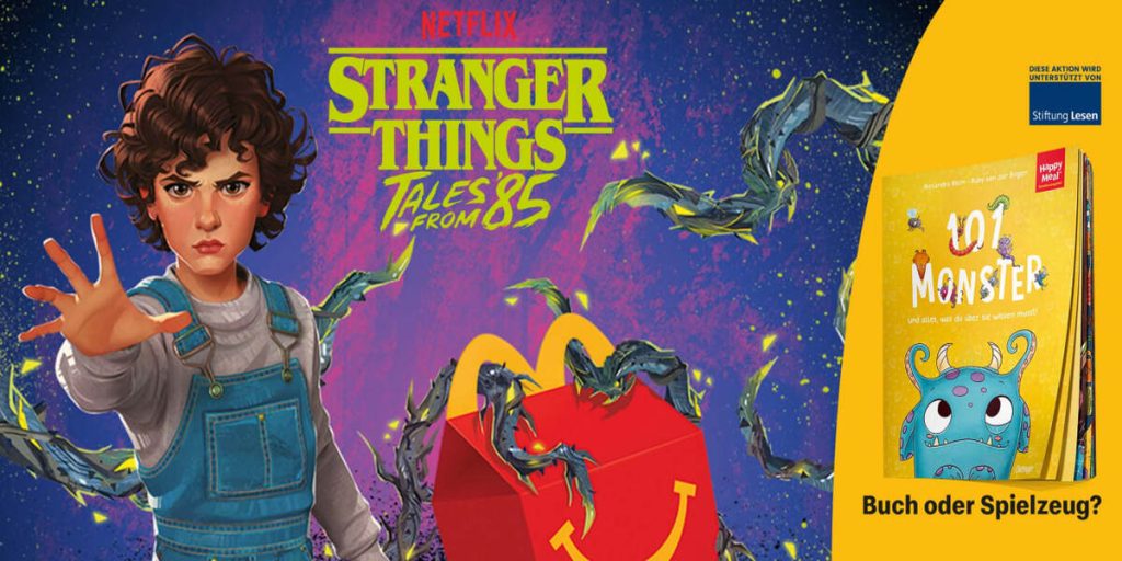 Happy Meal Stranger Things in Deutschland: Diese 10 Figuren gibt es jetzt bei McDonald’s Happy Meal Stranger Things in Deutschland: Diese 10 Figuren gibt es jetzt bei McDonald’s