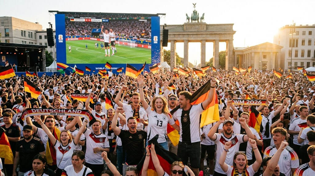 Deutschland – Curaçao bei der WM 2026: Uhrzeit, ARD-Stream und Public-Viewing-Check Deutschland – Curaçao bei der WM 2026: Uhrzeit, ARD-Stream und Public-Viewing-Check