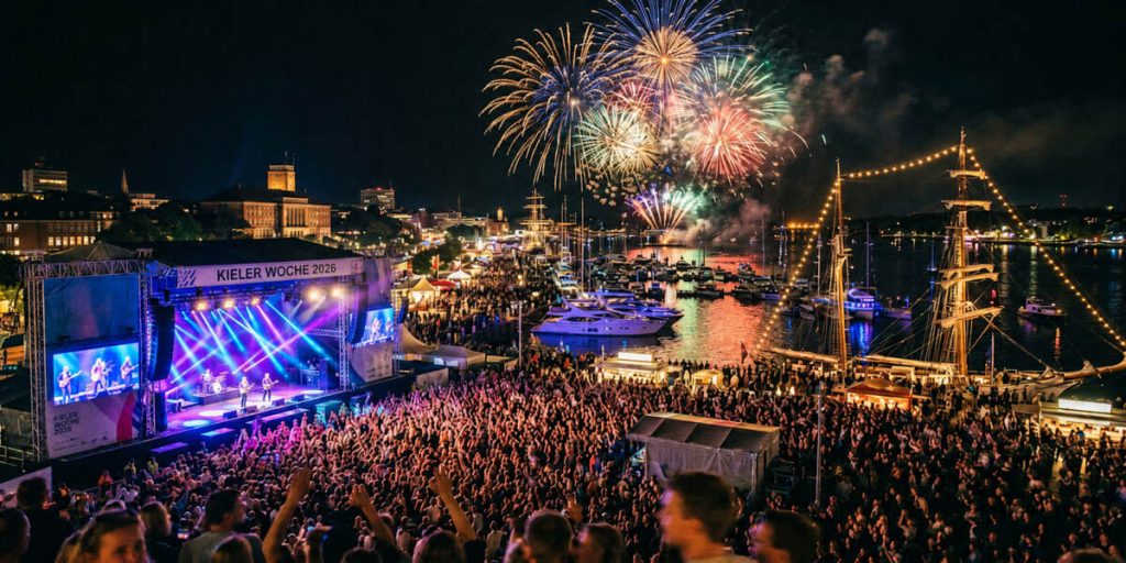 Kieler Woche 2026: Programm, Konzerte, Eröffnung, Feuerwerk und Besucher-Tipps Kieler Woche 2026: Programm, Konzerte, Eröffnung, Feuerwerk und Besucher-Tipps