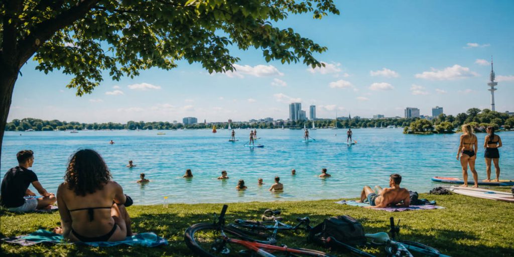 Badeseen in Hamburg 2026: Wo Baden erlaubt ist – und warum die Elbe tabu bleibt