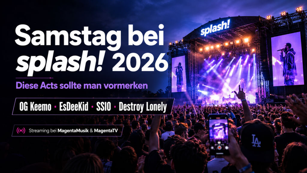 splash! 2026 live sehen: Livestream bei MagentaTV, Acts heute und Timetable für Ferropolis