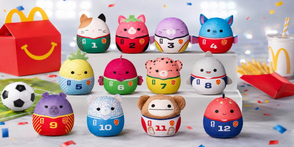 Happy Meal im Juli 2026: Welche FIFA x Squishmallows es jetzt bei McDonald’s gibt