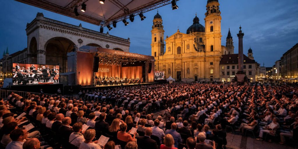 Klassik am Odeonsplatz 2026 heute: Beginn, Programm, Einlass und Livestream