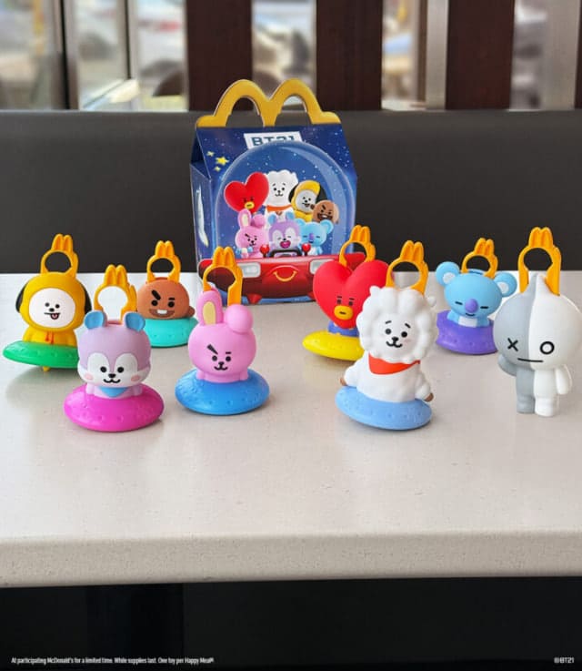 BT21 Happy Meal 2026: Wann kommt die BTS-Kollektion nach Deutschland?