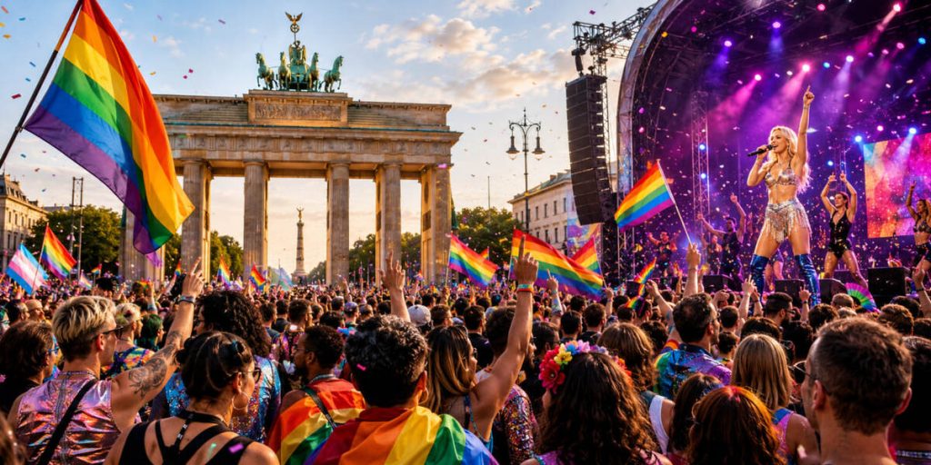 CSD Berlin 2026: Route, Start, Bühnenprogramm und Sarah Connor